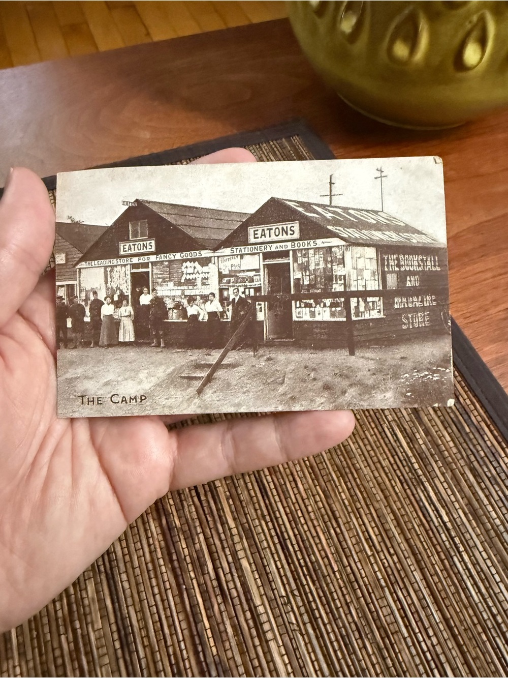 RARE Eatons Canadian Postcard WITLEY   CAMP Post Card 1915 Vintage Antique